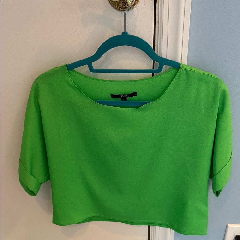 Naven Vibrant Green Blouse